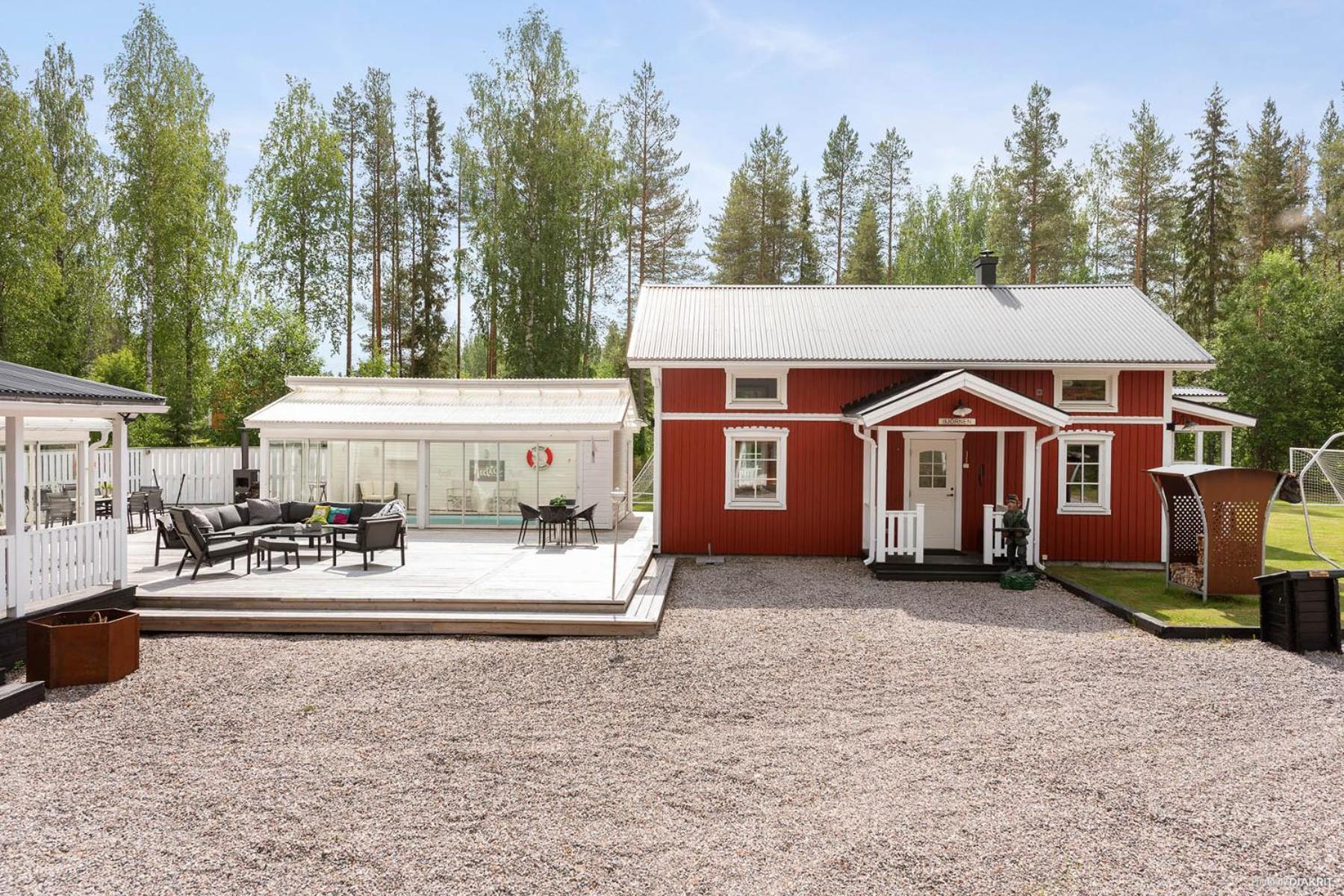 ÖverkalixArctic Ranch别墅 外观 照片