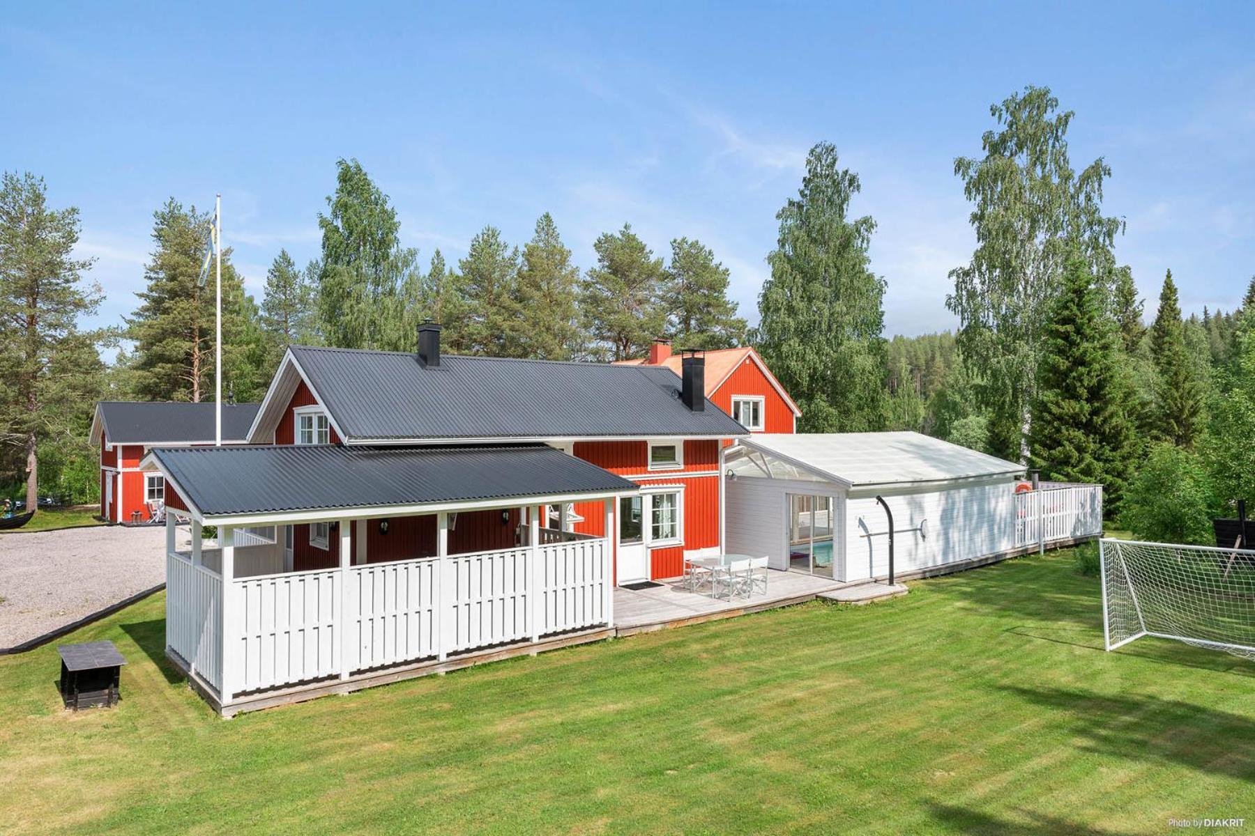 ÖverkalixArctic Ranch别墅 外观 照片