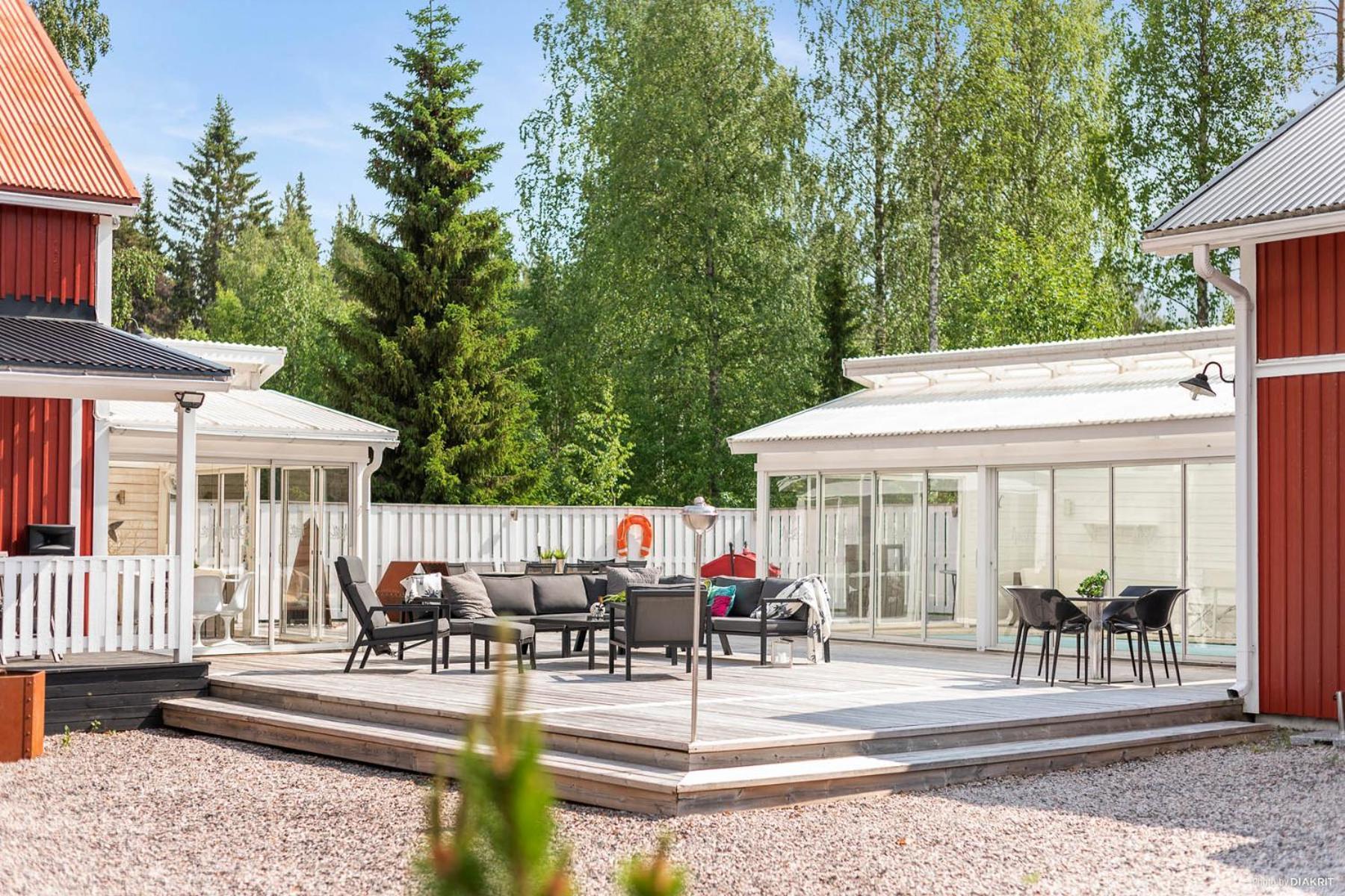 ÖverkalixArctic Ranch别墅 外观 照片