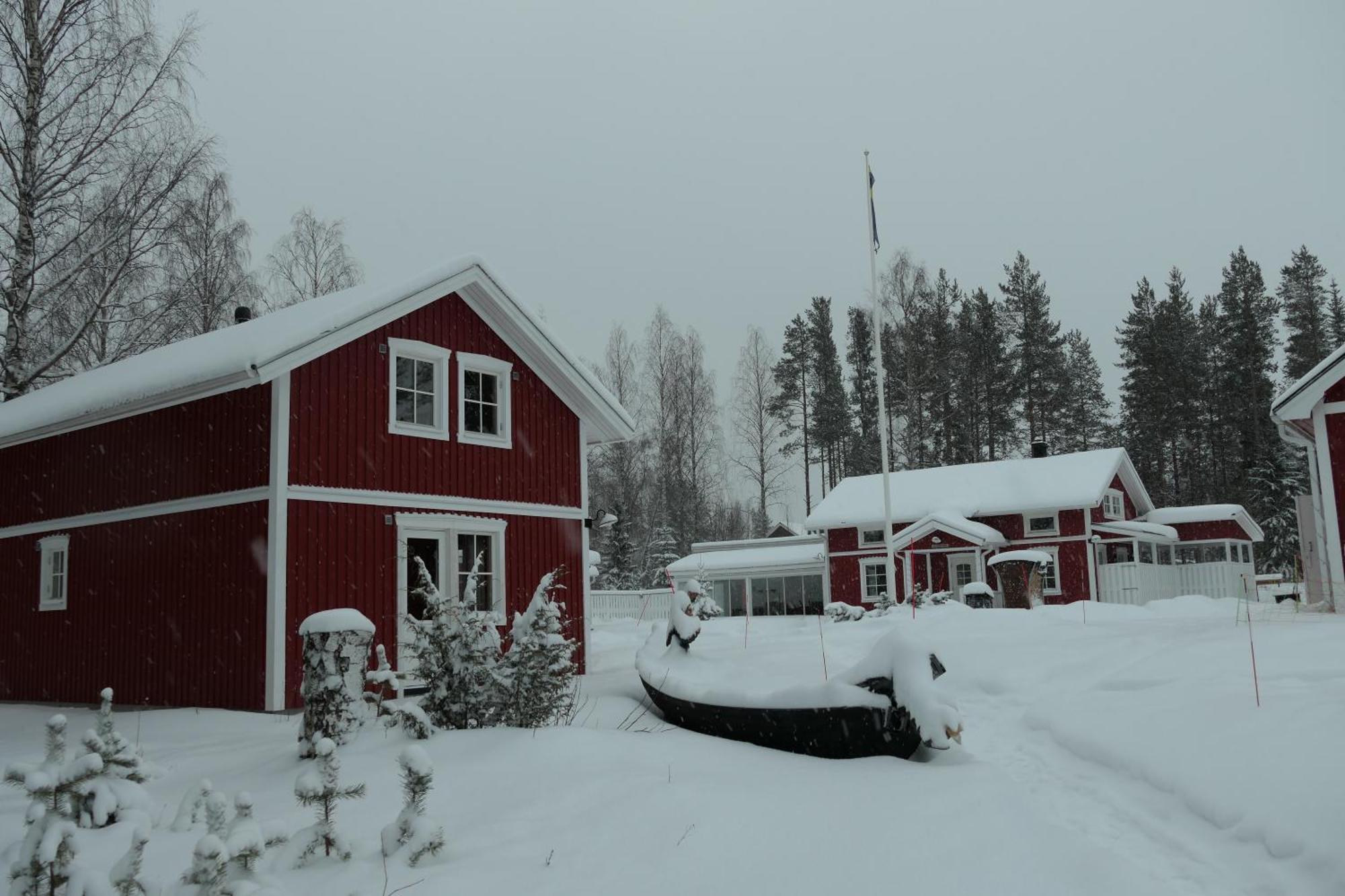 ÖverkalixArctic Ranch别墅 外观 照片