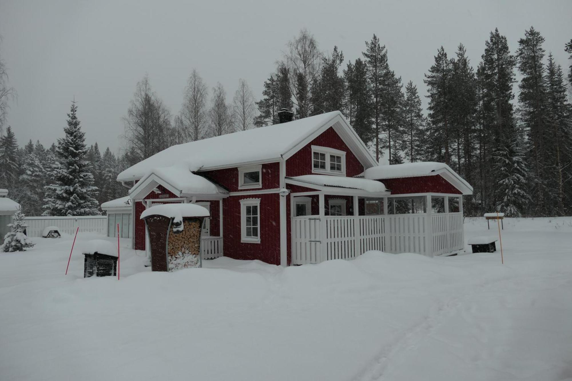 ÖverkalixArctic Ranch别墅 外观 照片